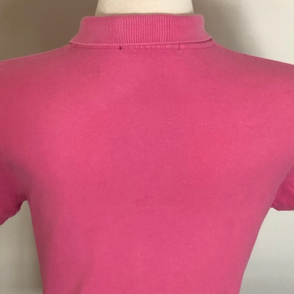 Watermelon Pink Ralph Lauren Classic Polo T-Shirt - Picture 9 of 11